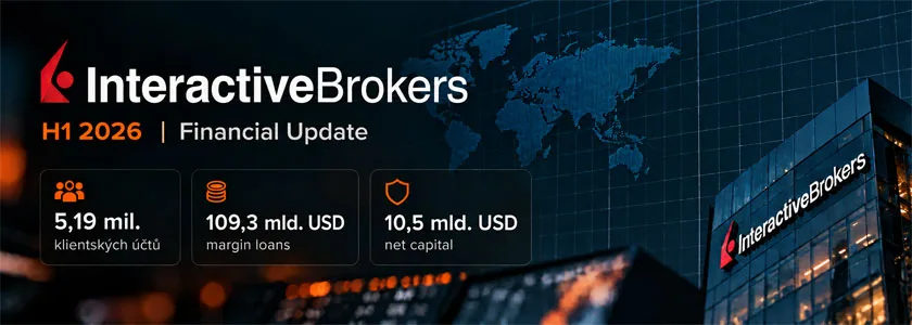 Interactive Brokers – finanční výsledky a stabilita brokera v H1 2026